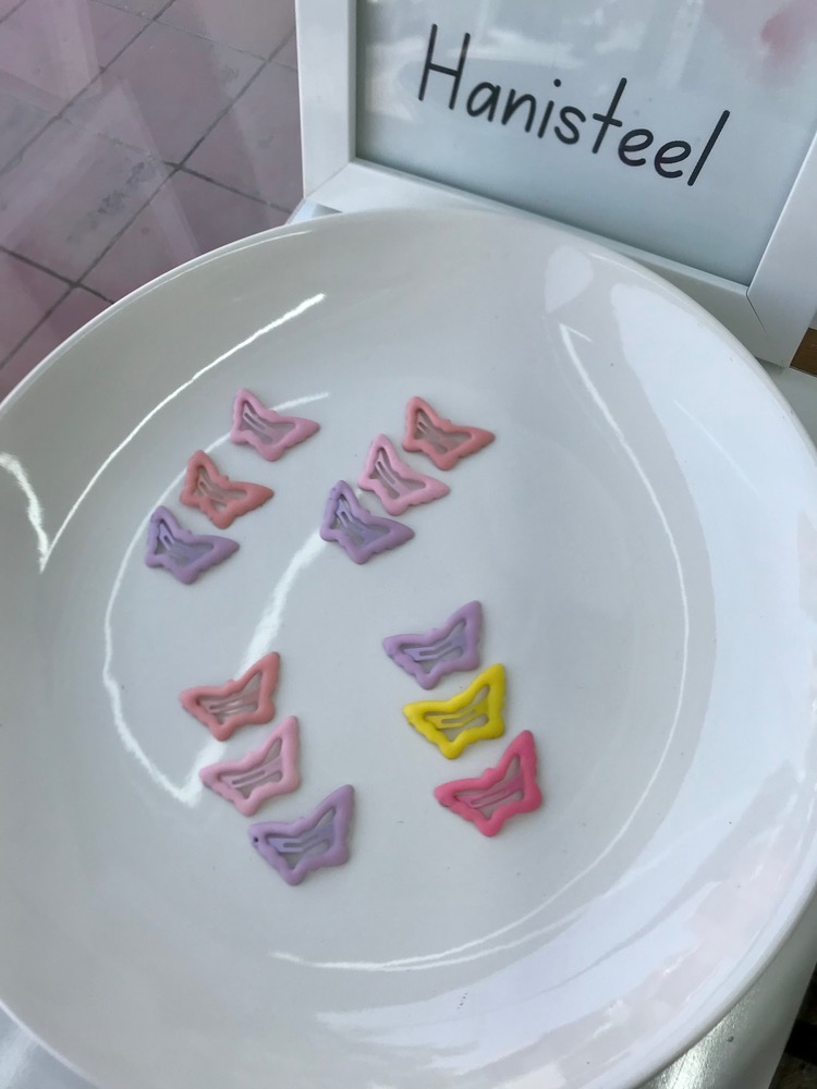 گیره مو پروانه ای